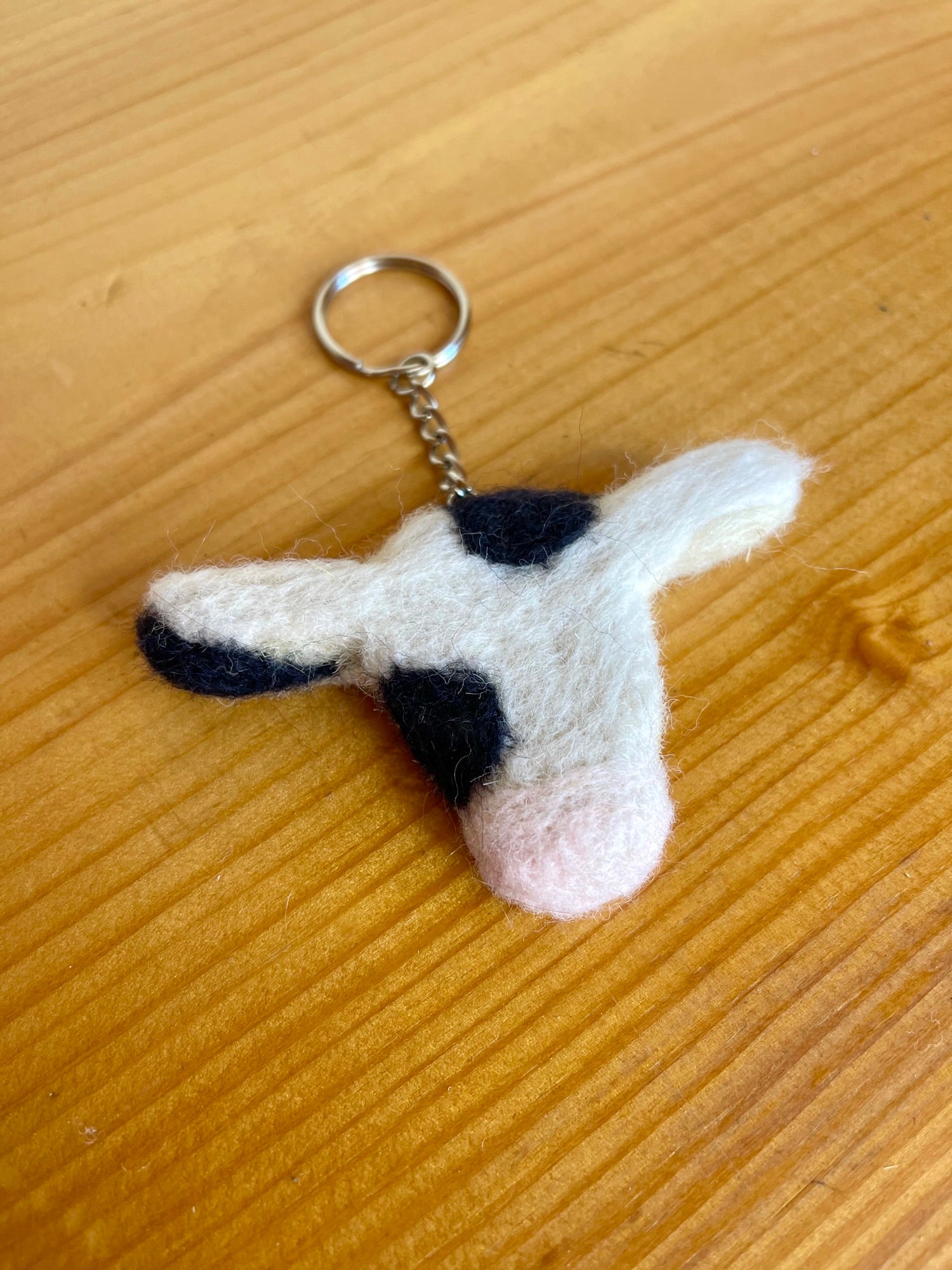 Felted Barnyard Keychains | Farm Animal Keychain