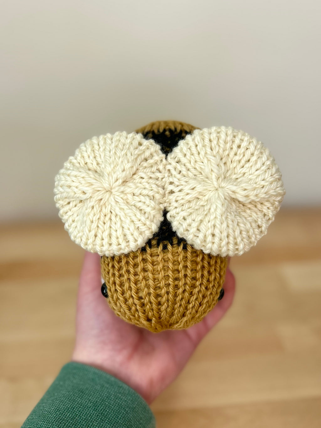 Small Knitted Wool Bumblebee | Eco Friendly Gift