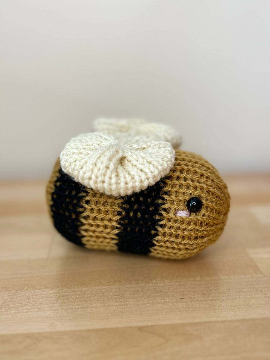 Small Knitted Wool Bumblebee | Eco Friendly Gift