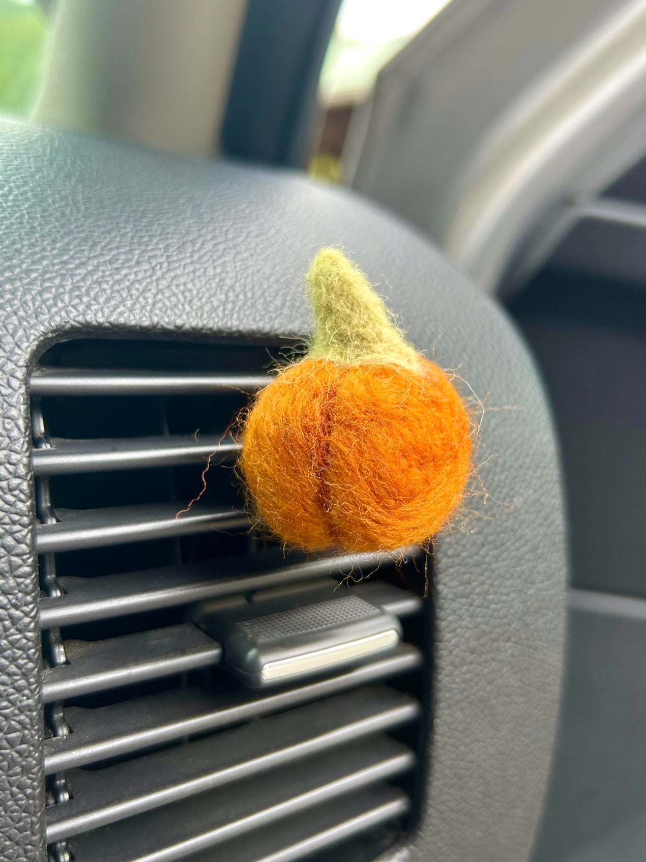 Felted Car Vent Freshener | Fall Decor | Autumn Car Accessory